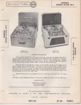 1955 Pentron Tape Recorder HT-225 Service Manual Photofact TR-4 Schematic Repair. Fixed Price $8.99.