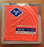 Agfa 31 Magnetonband - Reel Tape 1800FT / 540M 7" 18CM (new) Nos. Fixed Price $24.90.