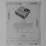 Silvertone Model 8074 Portable Open Reel Tape Recorder Sams Photofact 1958 New. Fixed Price $9.45.