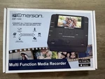 New Emerson EMT-1200 Multi Function Media Recorder With Lcd Screen, Black. Fixed Price $174.99.
