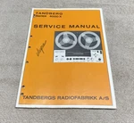 Tandberg Series 4000X Tape Recorder: Original Service Manual J0140. Fixed Price $27.95.