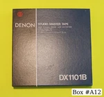 Denon Studio Master Tape DX1101B Metal Reel Used - Blank Media. Fixed Price $52.55.