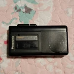 Panasonic Handheld Cassette Voice Recorder Dictaphone 2-SPEED SJ2RA46763. Fixed Price $22.22.