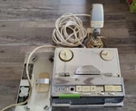 Rare Vintage Wollensak T-1616 Reel To Tape Recorder Mic Powers On. Fixed Price $74.95.