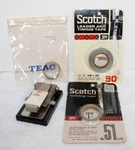 Akai Teac Scotch Reel To Tape Splicer W/ No. 51- 7/32. Fixed Price $79.99.