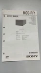 Sony Demodulator MOD-RF1 Service Manual. Fixed Price $17.40.