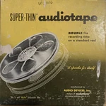 Audiotape 2431T High Performance Tape, Dp, 7" Reel, 2400 Ft.. Fixed Price $8.95.