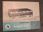 Allied Radio Knight-kit Stereo Tape Record-playback Preamp Assembly Manual. Fixed Price $18.00.