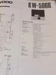 Kenwood KW-5066 Reel To Service Schematic And Parts Information Original V2. Fixed Price $24.99.