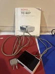 Vtg Sony-matic Tapecorder TC-907 Reel 2 Manual + Dynamic Microphone. Fixed Price $18.95.