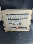 Vintage Sony Tapecorder Assessors 777S-4J Microphone Remote Control Box Japan. Fixed Price $99.99.