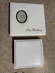 New Box (2) Topflight Classic White Embossed Cameo Pro Wedding Photo Albums. Fixed Price $38.99.