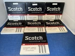 Vintage Scotch 111 3M 7" Recording Tape Reel-to-reel 1200' 1/4" Used Untested. Fixed Price $19.99.
