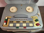 Vtg 1950S Korting MT158S Reel To Stereo Tape Recorder Germany Portable Read. Fixed Price $109.67.