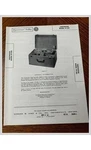 Crestwood CP-201 Tape Recorder 1950 Photofact Folder-chicago Illinois Electrics. Fixed Price $26.19.