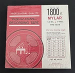 Radioshack 7 Inch Realistic High Fidelity Recording Tape Reel 1800 Ft X 1.0 Mil. Fixed Price $10.99.