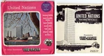United Nations New York Nyc Viewmaster Sawyer's 3 Reel Pack No # 1955 Booklet. Fixed Price $9.95.