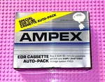 Ampex Edr 90 1982 Usa Type I Auto Pack Blank Cassette Tapes (3) (new). Fixed Price $49.49.