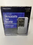 Microcassette Tape Recorder 14-1176 W/realistic Condenser Microphone. Fixed Price $52.99.