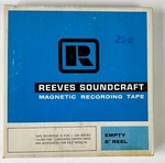 Reeves Soundcraft Recording Tape On 5" Reel. Fixed Price $12.50.