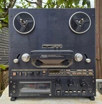 Teac X-1000R Pro Serviced 1/4" Multi-voltage 4-TRACK Open Reel Tape Deck W/video. Fixed Price $2800.00.