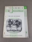Grundig Tape Recorder 14/19/ Tm Ts 19/TK 23 Service Manual D-2865. Fixed Price $74.95.
