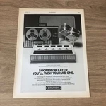 GRAM165 Magazine Advert 11X8 Grundig TK745 Stereo Recorder. Fixed Price $12.05.
