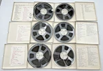 (6) Realistic Supertapes Recording W/recorded Music 1800' 1.0 Mil 7" Reel. Fixed Price $61.60.