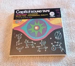 Capitol Sound Tape Unrecorded 7" Reel 1200' 1.5 Mil W/ Hippie Box *new*. Fixed Price $21.95.