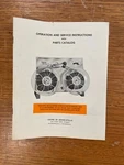 Vintage Viking Full Fidelity 75 Tape Deck Operation And Service Instructions. Fixed Price $24.95.