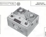 1958 Wilcox-gay 375 750 Reel Tape Recorder Photofact Manual Player Sams. Fixed Price $11.04.