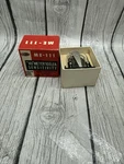 Olson ME-111 Vu Meter 100 Ua Sensitivity Jeweled Panel. Fixed Price $30.00.