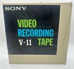 Sony V- 11 Video Recording Tape Sealed Japan 25 Micron Polyester. Fixed Price $29.99.