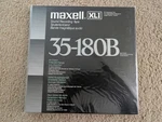 Maxell Xli 35-180B Reel To Tape Nos Sealed. Fixed Price $109.99.