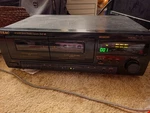 Teac W-600R Stereo Double Cassette Deck Recorder Auto Reverse Tested Works. Fixed Price $82.50.