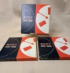 Lot Of 3 Sony PR-150 Reel 1800FT 7 Non-sticky Formula Polyester Used. Fixed Price $22.49.