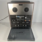 Akai GX-280D-SS Reel To Tape Powers On For Parts Repair W/ Cover. Fixed Price $225.00.