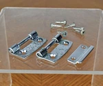 Case Hinge Brackets Replacement Part For Lafayette Audio Reel Player RK-142V. Fixed Price $14.95.