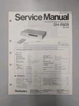 Technics SH-R808 Infra-red Wireless Remote Control Service Manual D-5043. Fixed Price $54.95.