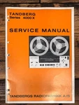 Tandberg Model Reel To Service Manual *original*. Fixed Price $29.97.