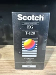 Scotch 3M Blank Vhs Tape Recordable Eg T-120 Video Cassette New. Fixed Price $12.08.