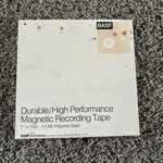 7 X 1200 Blank Reel Tape Still Sealed! Basf. Fixed Price $15.00.