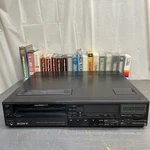 Vintage 80S Sony SL-HF550 Hi Fi Betamax Super Video Recorder (parts/repair). Fixed Price $140.00.