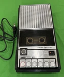 General Electric 3-5105C Tape Player Recorder Black Silver. Vintage. Tested. Fixed Price $20.00.