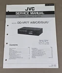 Jvc Stereo Cassette Deck DD-VR77 A/b/c/e/g/j/u Service Manual D-3189. Fixed Price $54.95.