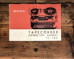 Sony TC-102 Tape Recorder Owners / User Manual *original*. Fixed Price $24.97.