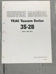 Tascam 35-2B Reel Tape Deck Service Manual Photocopy. Fixed Price $39.99.