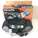 Philips AZ2045 Cd Radio Cassette Recorder Sound Machine 3 Band Digital Equalizer. Fixed Price $65.00.