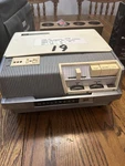 Vintage Wollensak Magnetic Tape Recorder T-1500 With Cover Powers On. Fixed Price $48.74.