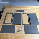Roberts 770 Akai Reel To. Speaker Window Door Lid Cover & Grill X 2. Fixed Price $19.95.